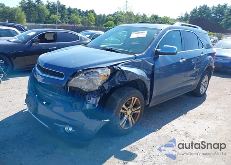 2011 Chevrolet Equinox Ltz из США, поврежденный, VIN 2CNALFEC9B6249565